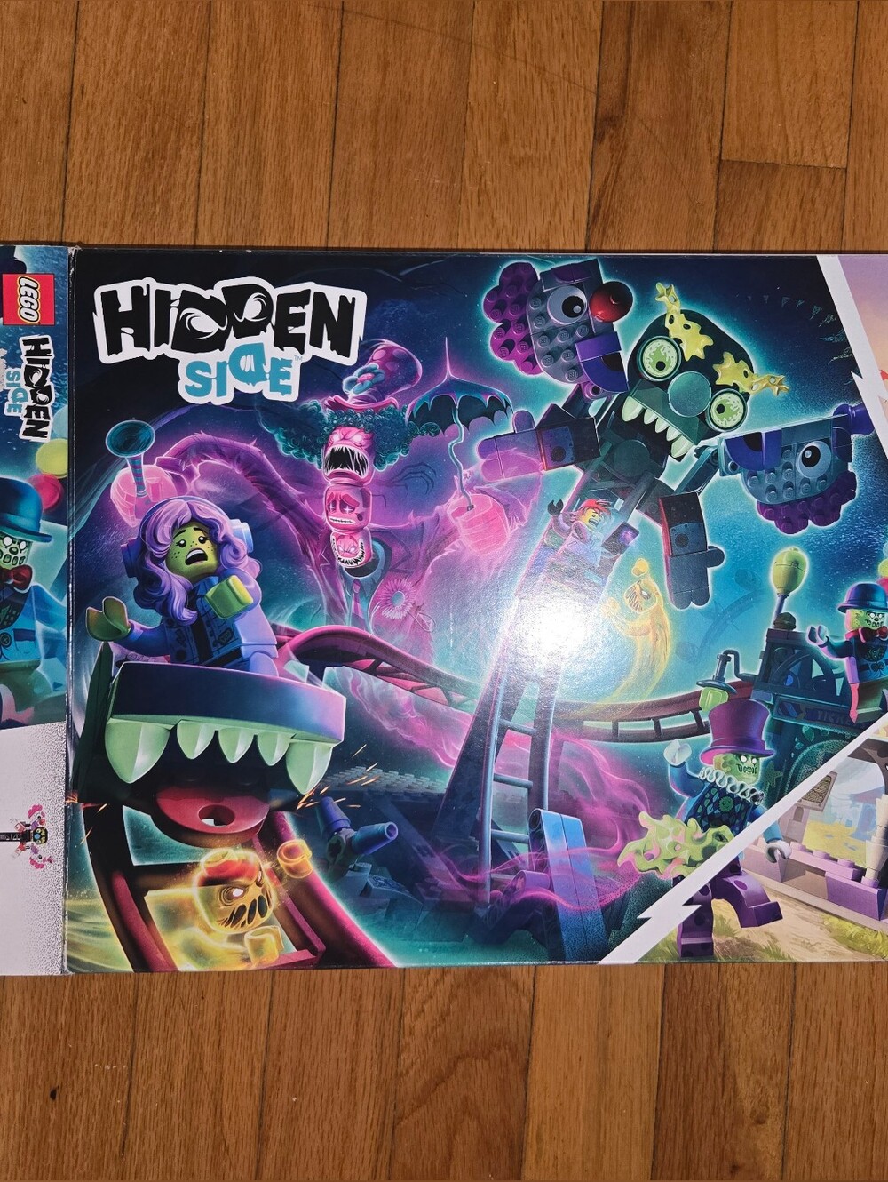 LEGO Hidden Side Haunted Roller Coaster - Purple, Blue, Green, Black